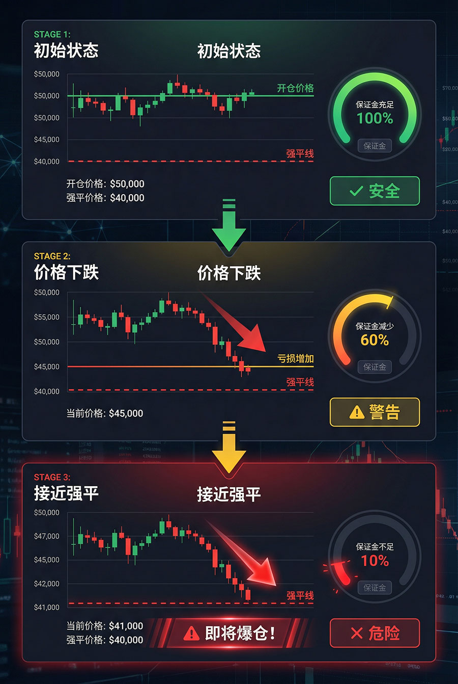 合约网格强平风险