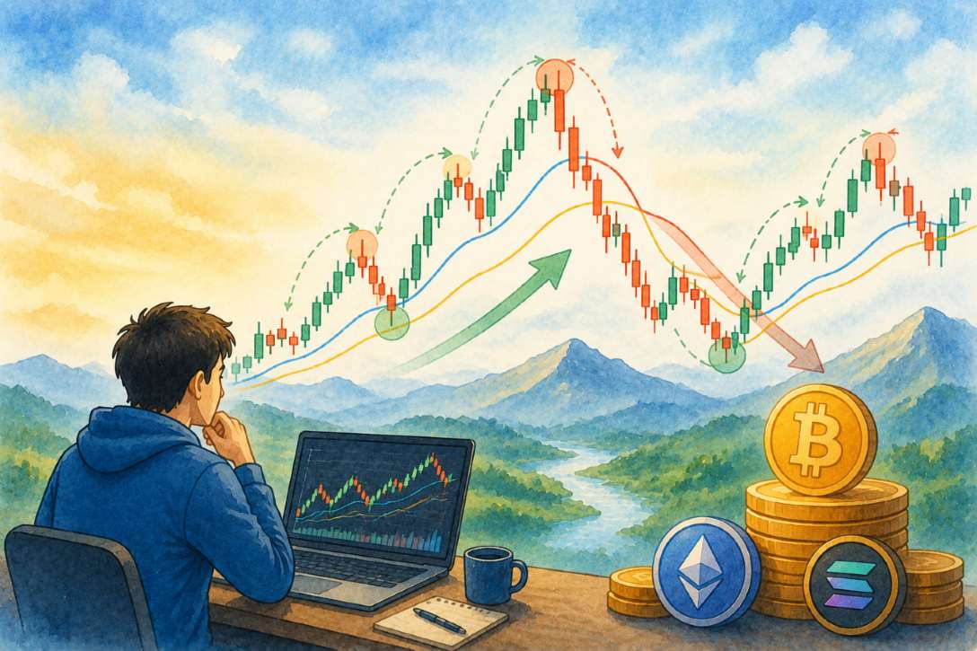 加密货币波段交易：怎么抓住中级别行情