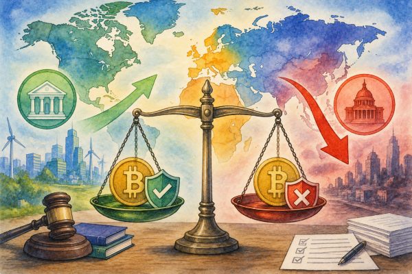 加密货币监管2026年全球最新动态：谁在收紧谁在放开