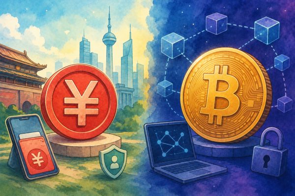 数字人民币（e-CNY）和加密货币有什么区别