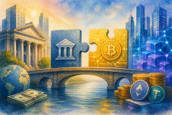 加密货币和传统金融的融合：2026年最新进展