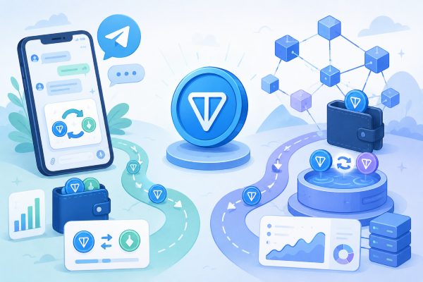 TON生态代币怎么交易？Telegram内和链上的操作路径