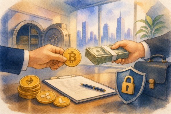 加密货币场外交易（OTC）怎么做？大额出入金指南