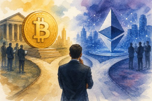 机构投资者为什么选择比特币而不是以太坊？