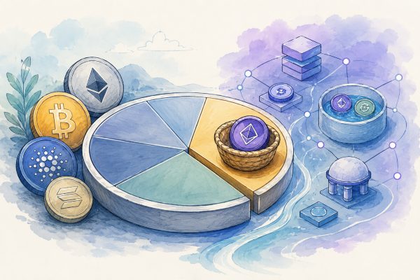 加密货币组合里应该配多少DeFi代币？比例框架
