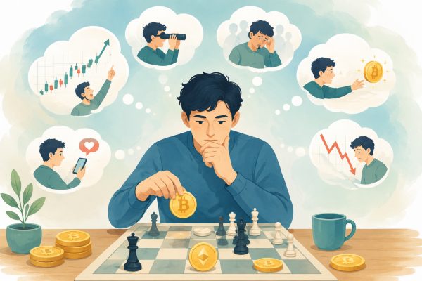 加密货币交易中的认知偏差：影响决策的心理陷阱